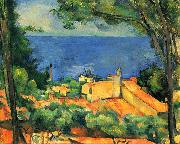 Paul Cezanne L Estaque oil painting artist